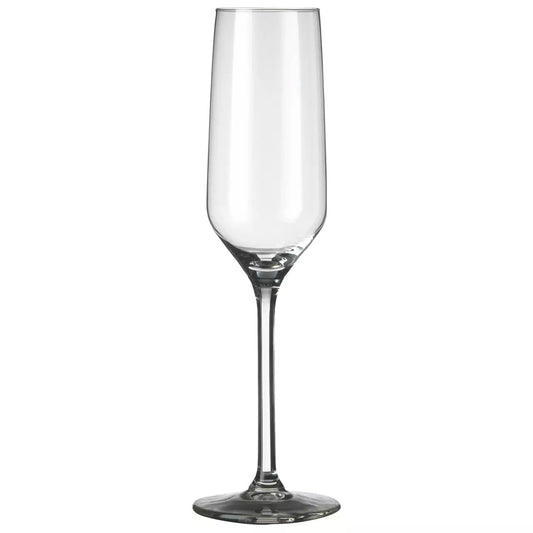 Royal Leerdam Champagneflûte Carre 22 cl - met gegraveerde schenkmaat