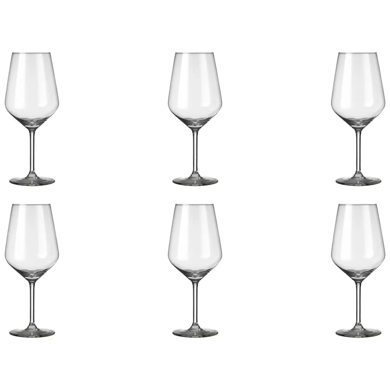 Royal Leerdam Wijnglas Carre 37 cl - met gegraveerde schenkmaat