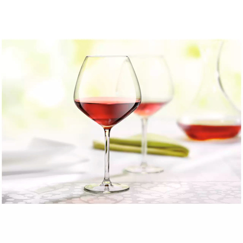 Royal Leerdam Wijnglas Carre 37 cl - met gegraveerde schenkmaat