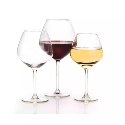 Royal Leerdam Wijnglas Carre 37 cl - met gegraveerde schenkmaat